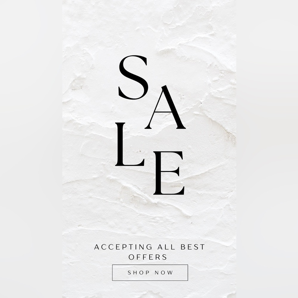 ACCEPTING REASONABLE OFFERS. SERIOUS INQUIRIES ONLY 💛